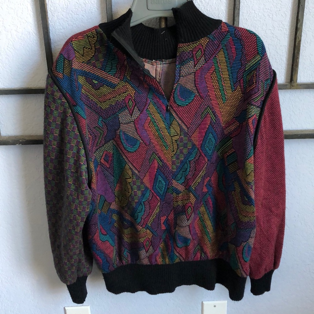 VINTAGE mismatched pullover